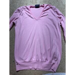 Polo Ralph Lauren Lilac‎ Cotton Sweater Size XS